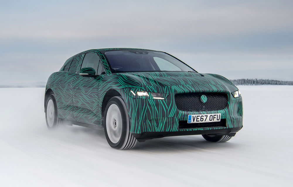 SUV-ul electric Jaguar I-Pace debutează în 1 martie: încărcarea acumulatorilor va dura 45 de minute pentru 80% din capacitate - Poza 1