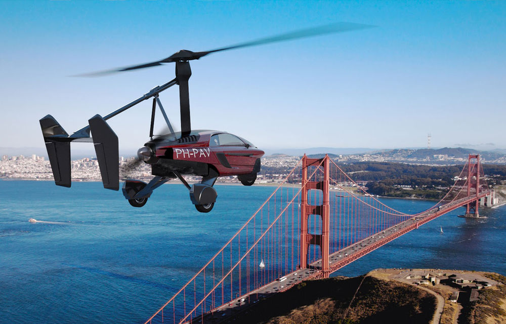 Prima mașină zburătoare de serie se lansează în martie: Pal-V Liberty poate călători 500 de kilometri prin aer - Poza 3
