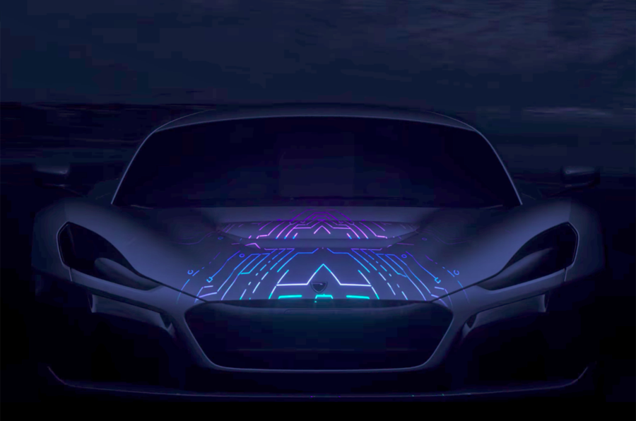 Teaser nou pentru Rimac Concept Two: croații promit că viitorul hipercar electric va rula complet autonom, însă prezența șoferului este necesară pentru orice eventualitate - Poza 1