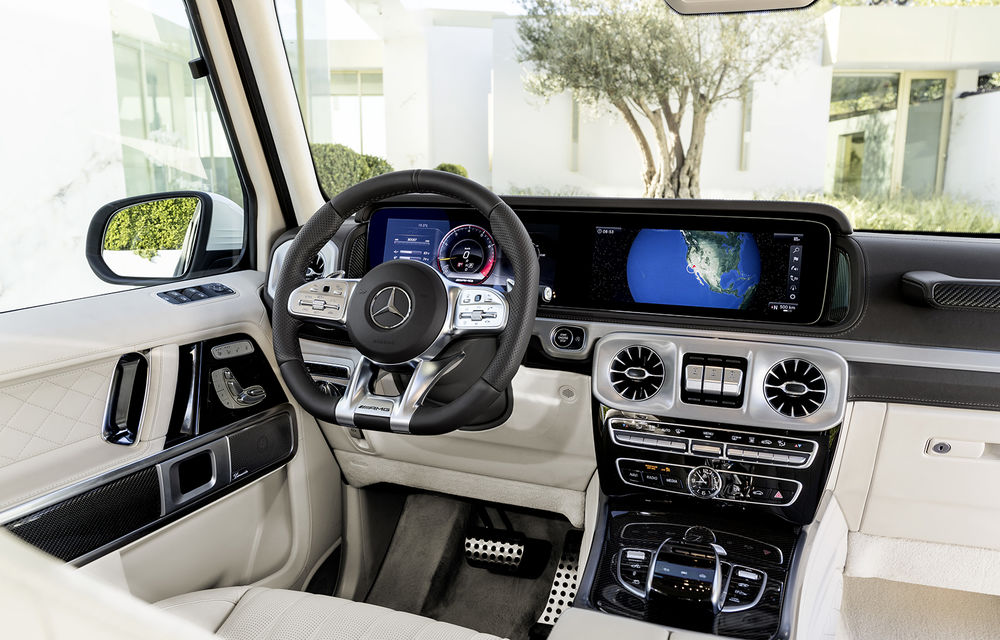 Mercedes-AMG G 63: motor V8 biturbo de 4.0 litri cu 585 CP și cutie automată cu 9 rapoarte - Poza 43