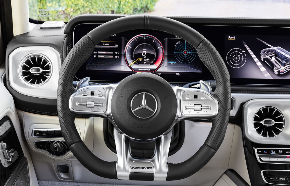 Mercedes-AMG G 63: motor V8 biturbo de 4.0 litri cu 585 CP și cutie automată cu 9 rapoarte - Poza 45