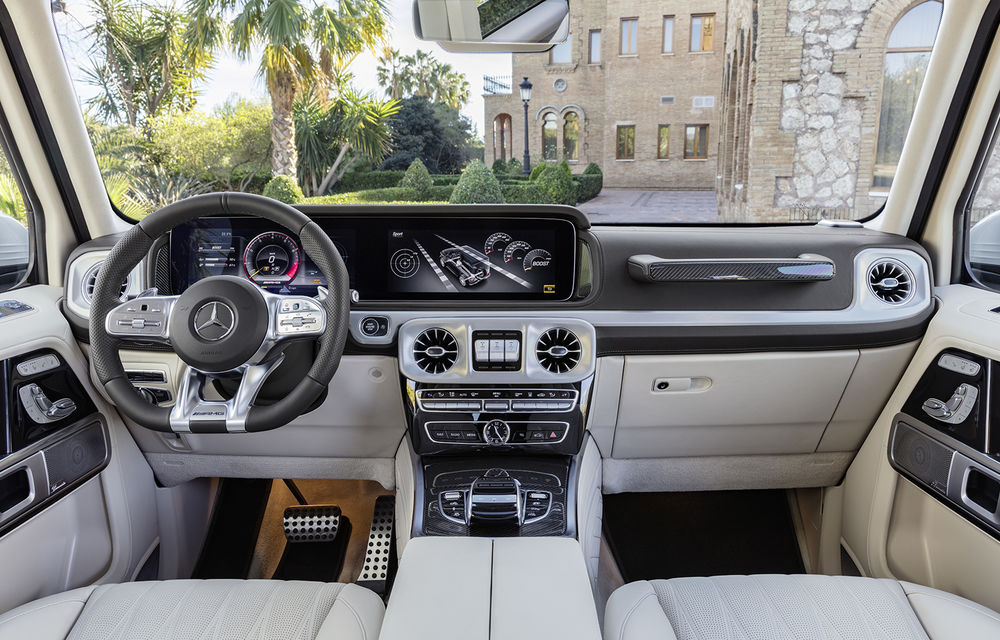 Mercedes-AMG G 63: motor V8 biturbo de 4.0 litri cu 585 CP și cutie automată cu 9 rapoarte - Poza 42
