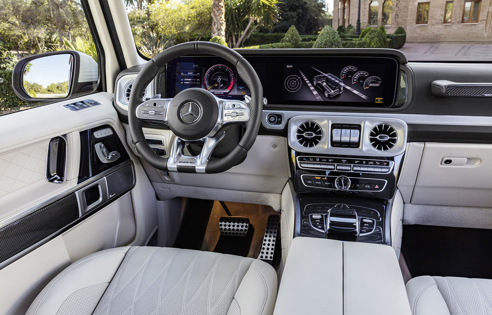 Mercedes-AMG G 63: motor V8 biturbo de 4.0 litri cu 585 CP și cutie automată cu 9 rapoarte - Poza 44