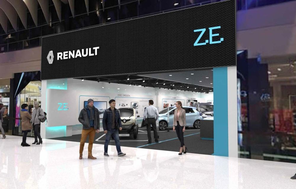 Renault va lansa primul showroom dedicat mașinilor electrice: noul Concept Store va fi deschis într-un mall din Stockholm - Poza 1