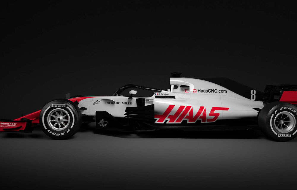 Haas, prima echipă care prezintă noul monopost de Formula 1 pentru 2018: dispozitivul de protecție Halo, principala noutate - Poza 2