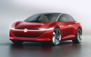 Volkswagen ID Vizzion: conceptul electric cu autonomie de 665 de kilometri anticipează urmașul electric al lui Phaeton din 2022