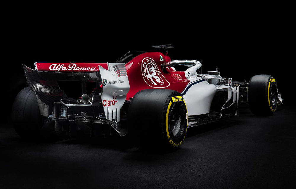 Sauber prezintă noul monopost pentru 2018: un nou concept aerodinamic sub sigla Alfa Romeo - Poza 3