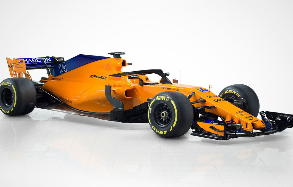 McLaren prezintă noul monopost pentru 2018: portocaliu cu nuanțe de albastru - Poza 2