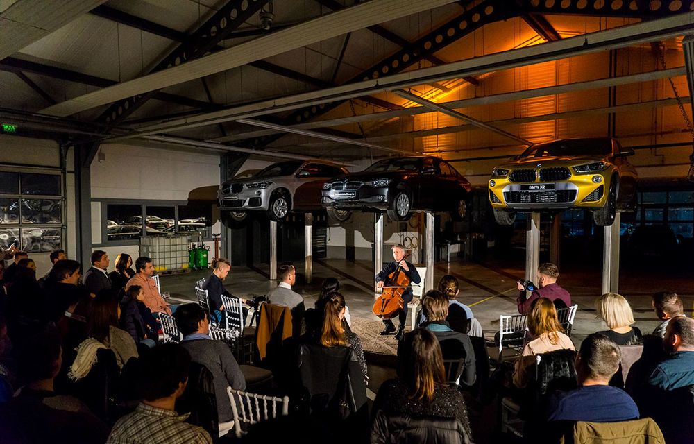Nonconformism clasic: BMW X2, prezentat în România într-un concert de violoncel organizat în service - Poza 3