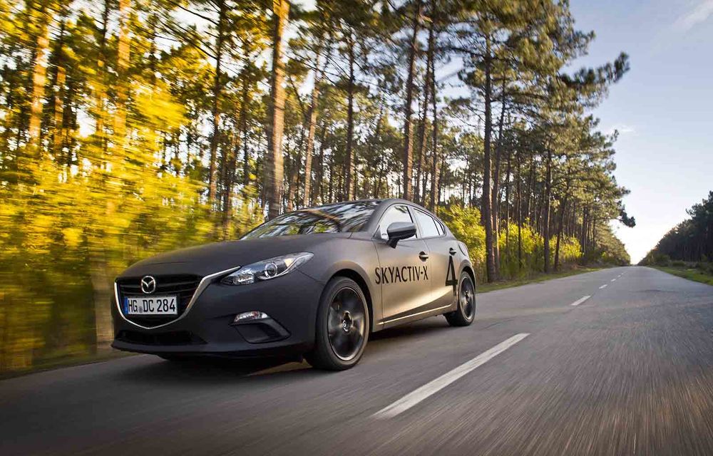 Am condus prototipul viitorului Mazda 3: povestea Skyactiv-X, motorul pe benzină cu consum de diesel - Poza 4