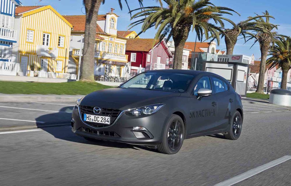 Am condus prototipul viitorului Mazda 3: povestea Skyactiv-X, motorul pe benzină cu consum de diesel - Poza 7