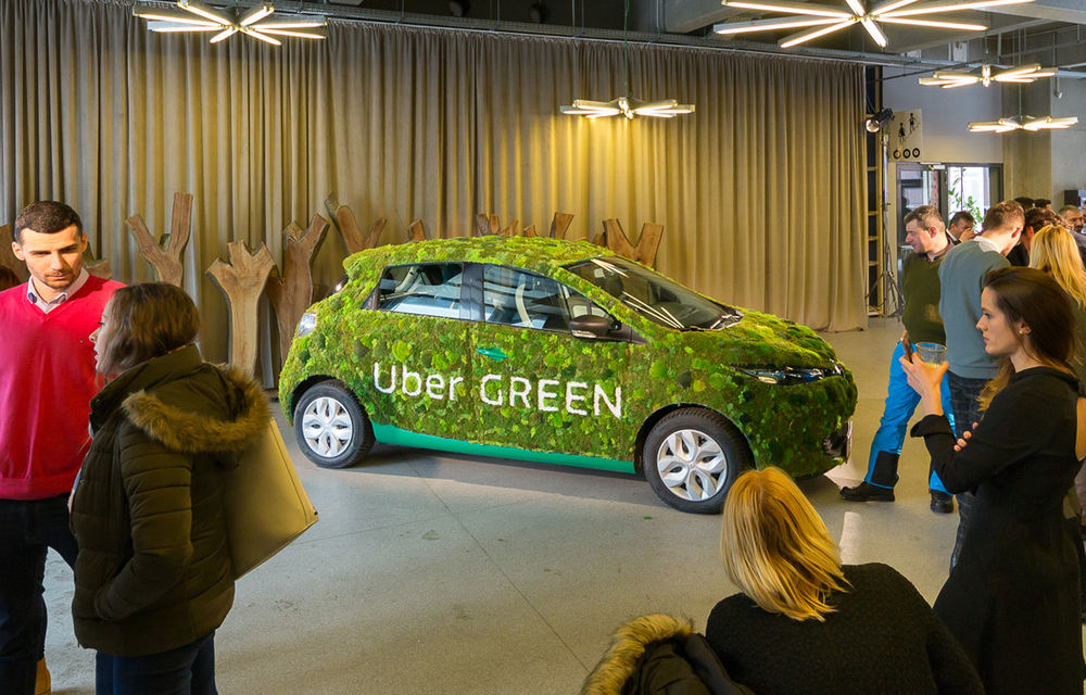 Uber a lansat serviciul UberGreen în București: cum călătorești cu mașini electrice Renault Zoe cu 1.65 lei/km - Poza 1