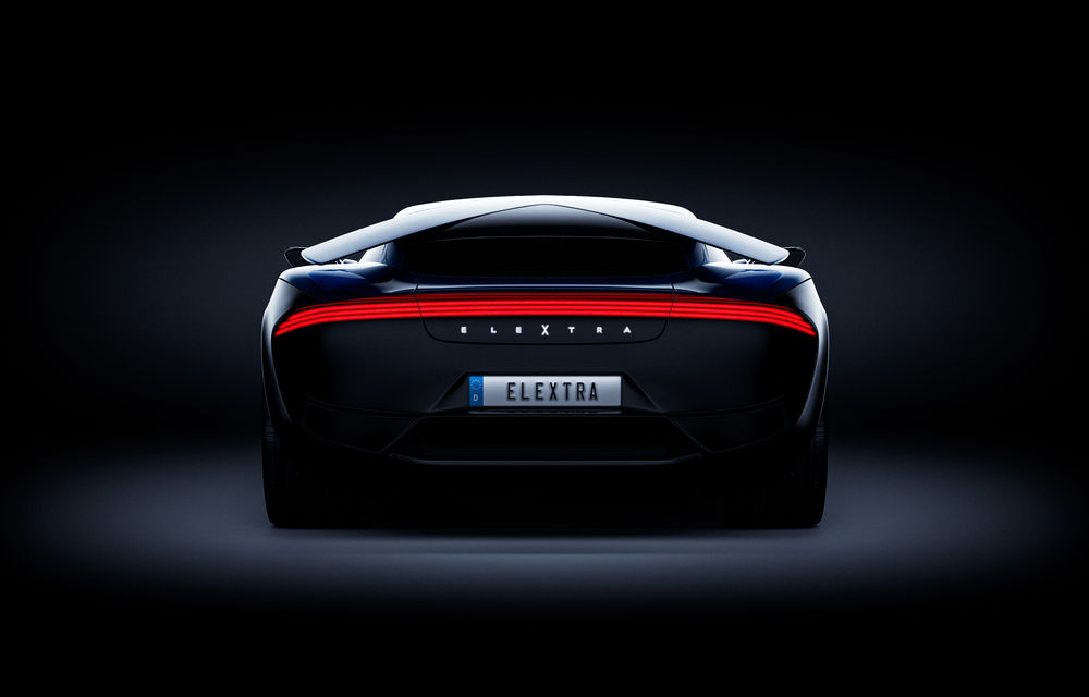 Rival pentru Porsche Mission E: supercarul electric Elextra are 680 CP și promite o autonomie de până la 600 de kilometri - Poza 4