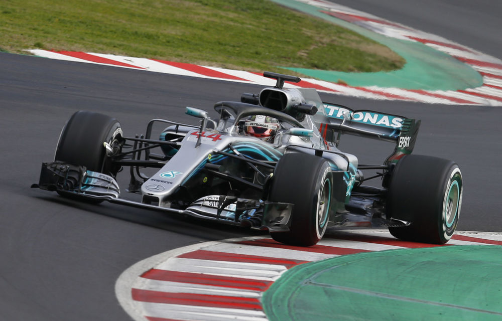 Hamilton, cel mai rapid în ultima zi de teste de la Barcelona. Vettel: &quot;Mercedes este favorită în acest sezon&quot; - Poza 1