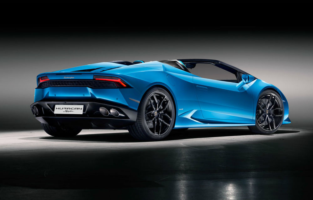 Primul teaser video cu viitorul Lamborghini Huracan Performante Spyder: supercar-ul producătorului italian debutează la Geneva - Poza 1
