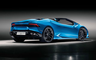 Primul teaser video cu viitorul Lamborghini Huracan Performante Spyder: supercar-ul producătorului italian debutează la Geneva