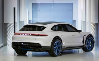 Porsche Mission E Cross Turismo: concept electric cu peste 600 CP și cu abilități în off-road