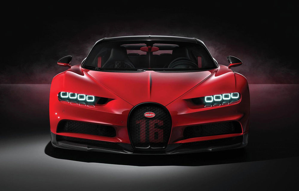 Bugatti Chiron Sport: performanțe asemănătoare cu versiunea de bază, masă totală redusă și agilitate sporită - Poza 1