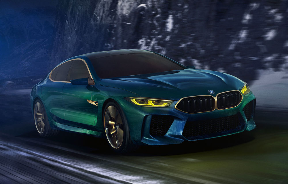 BMW a prezentat M8 Gran Coupe Concept: versiunile de serie debutează în 2019 - Poza 1