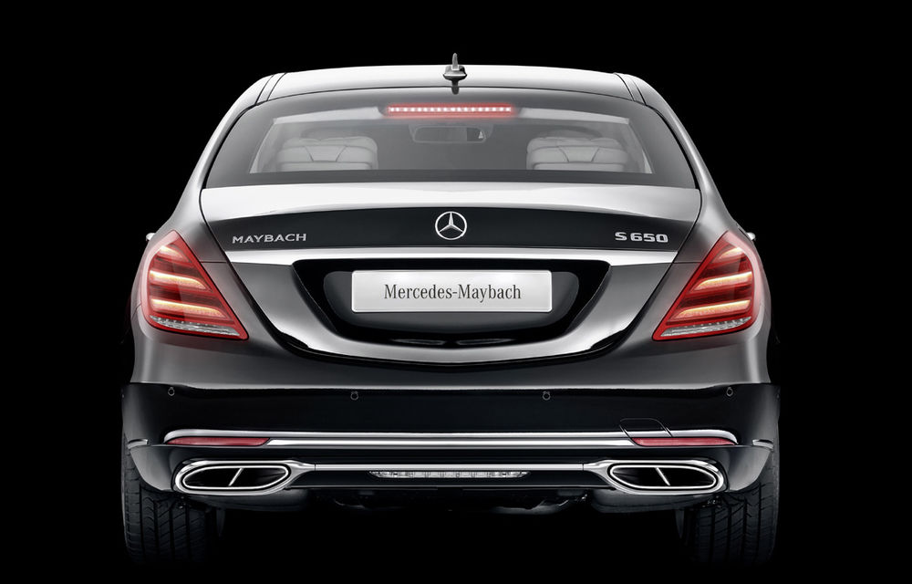 Mercedes-Maybach Pullman primește mici îmbunătățiri: o nouă grilă și mai multe opțiuni pentru pasagerii din spate - Poza 4