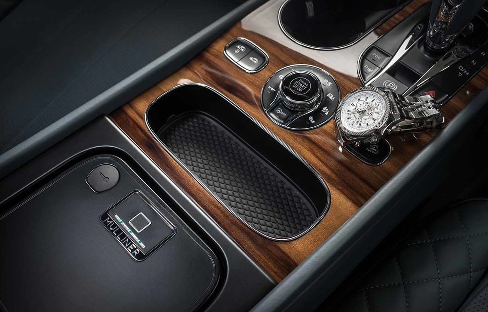 Divizia Mulliner oferă o casetă de valori pentru Bentley Bentayga: accesul se realizează pe baza amprentei digitale - Poza 5
