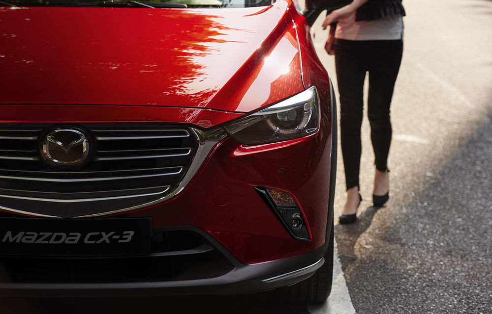 Recunoașteți diferențele: Mazda CX-3 primește o actualizare estetică și tehnologică minoră - Poza 3