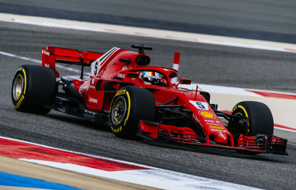 Vettel, pole position în Bahrain în fața lui Raikkonen și Bottas! Hamilton, locul 9 după retrogradarea de 5 poziții pe grilă - Poza 1