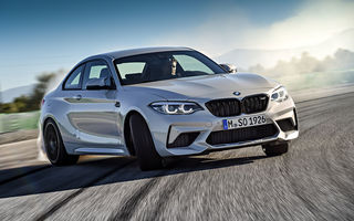 BMW M2 Competition, visul puriștilor: cutie manuală și motor de 410 CP derivat din cel de pe M3