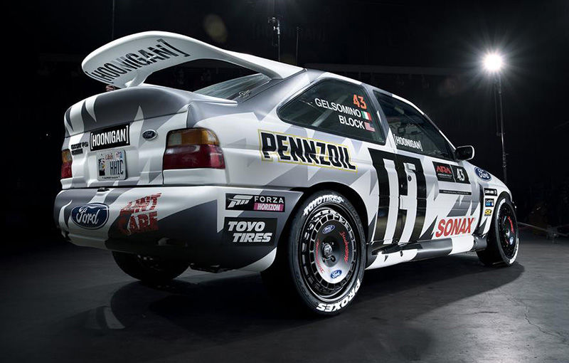 Ken Block va concura în câteva etape de raliu: americanul a pregătit un Ford Escort RS Cosworth - Poza 3