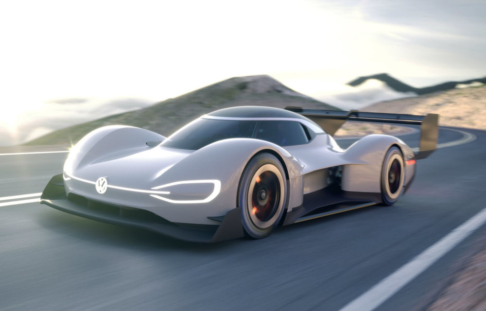 Fotografii noi cu Volkswagen ID R Pikes Peak: conceptul electric debutează în 22 aprilie - Poza 1