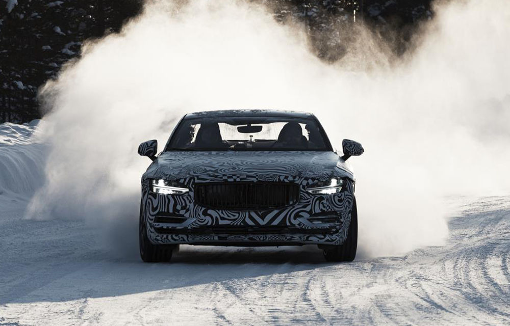 Primele teste cu Polestar 1: coupe-ul hibrid a îndurat temperaturi de -25 de grade prin zăpezile din Suedia - Poza 2