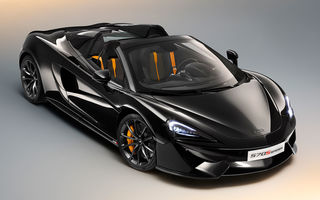 McLaren 570S Spider Design Edition: decapotabila britanică a primit o nouă echipare cu cinci nuanțe exterioare speciale