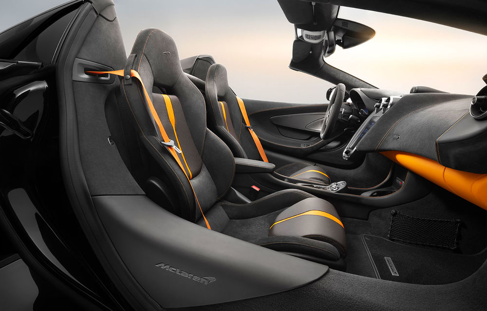 McLaren 570S Spider Design Edition: decapotabila britanică a primit o nouă echipare cu cinci nuanțe exterioare speciale - Poza 9