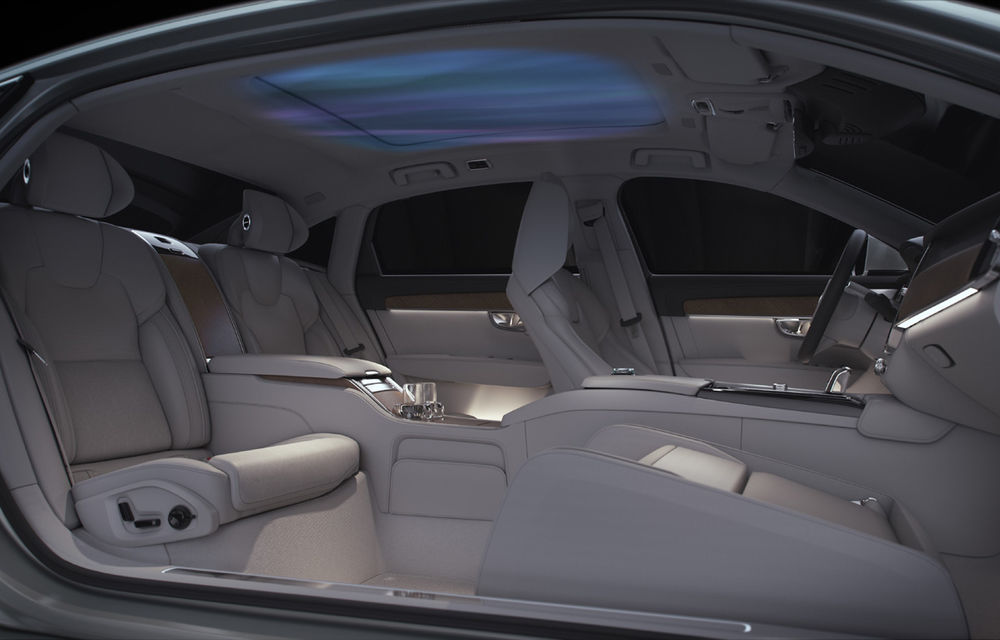 Volvo S90 Ambience: concept de ambianță interioară care combină elemente vizuale, sunete și parfumuri pentru confortul pasagerilor - Poza 6