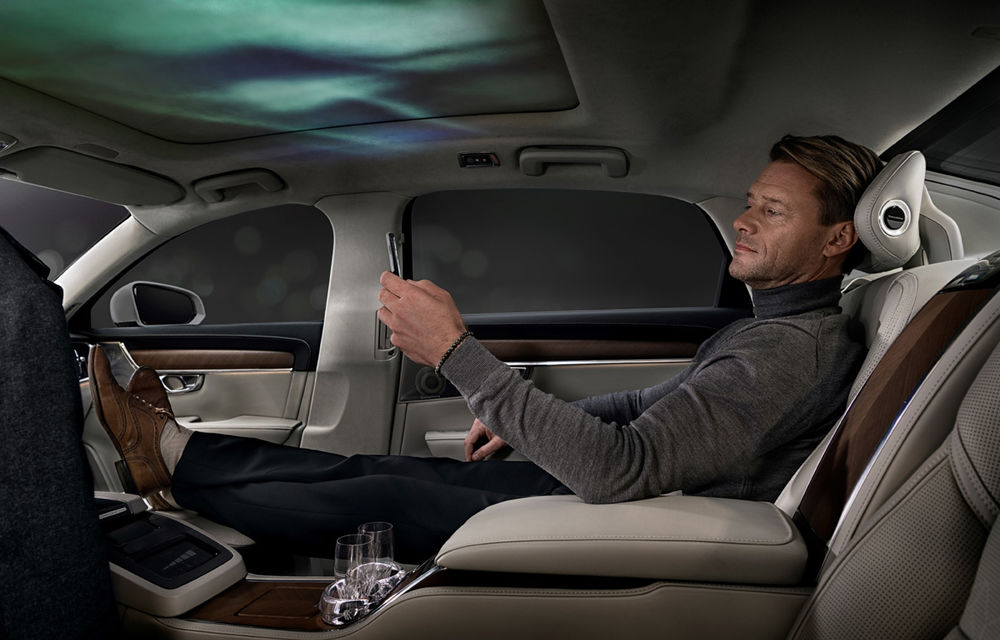Volvo S90 Ambience: concept de ambianță interioară care combină elemente vizuale, sunete și parfumuri pentru confortul pasagerilor - Poza 2