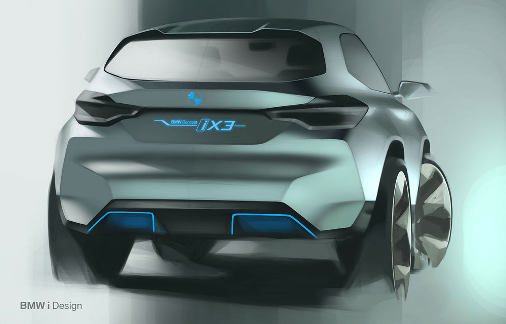 BMW iX3 Concept: 270 CP și autonomie de 400 de kilometri pentru SUV-ul electric care se va lansa în versiune de serie în 2020 - Poza 20
