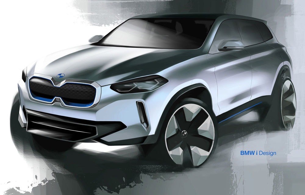 BMW iX3 Concept: 270 CP și autonomie de 400 de kilometri pentru SUV-ul electric care se va lansa în versiune de serie în 2020 - Poza 19