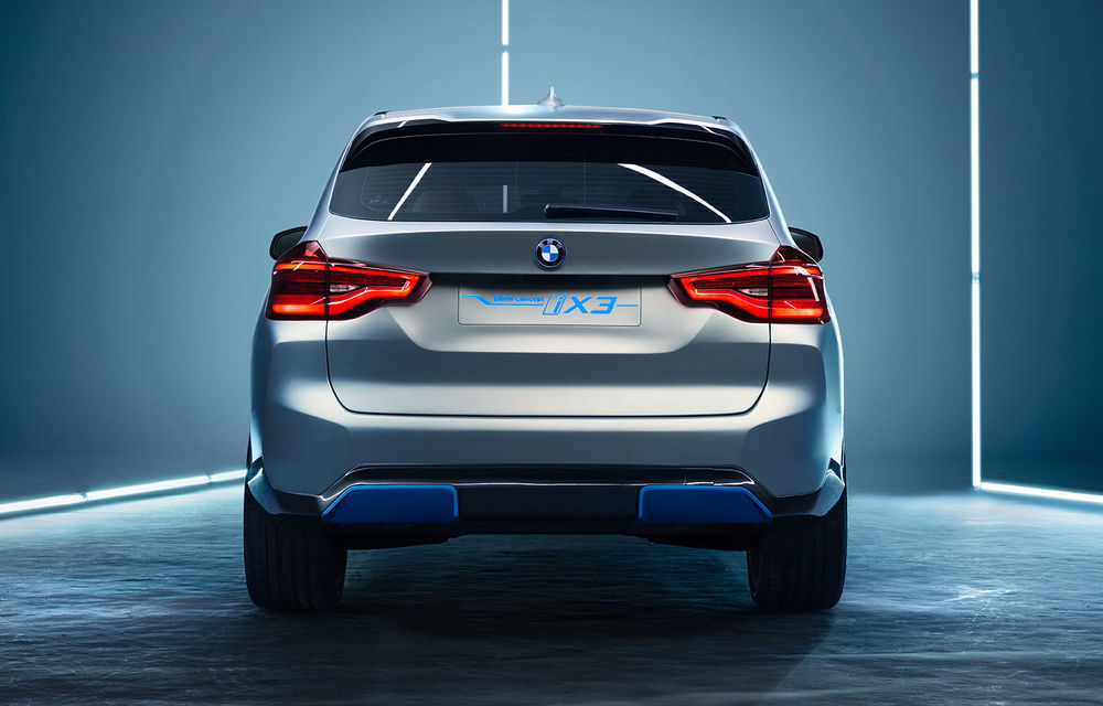 BMW iX3 Concept: 270 CP și autonomie de 400 de kilometri pentru SUV-ul electric care se va lansa în versiune de serie în 2020 - Poza 11