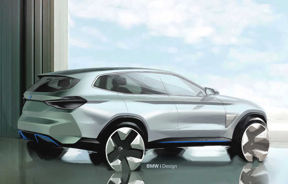 BMW iX3 Concept: 270 CP și autonomie de 400 de kilometri pentru SUV-ul electric care se va lansa în versiune de serie în 2020 - Poza 18