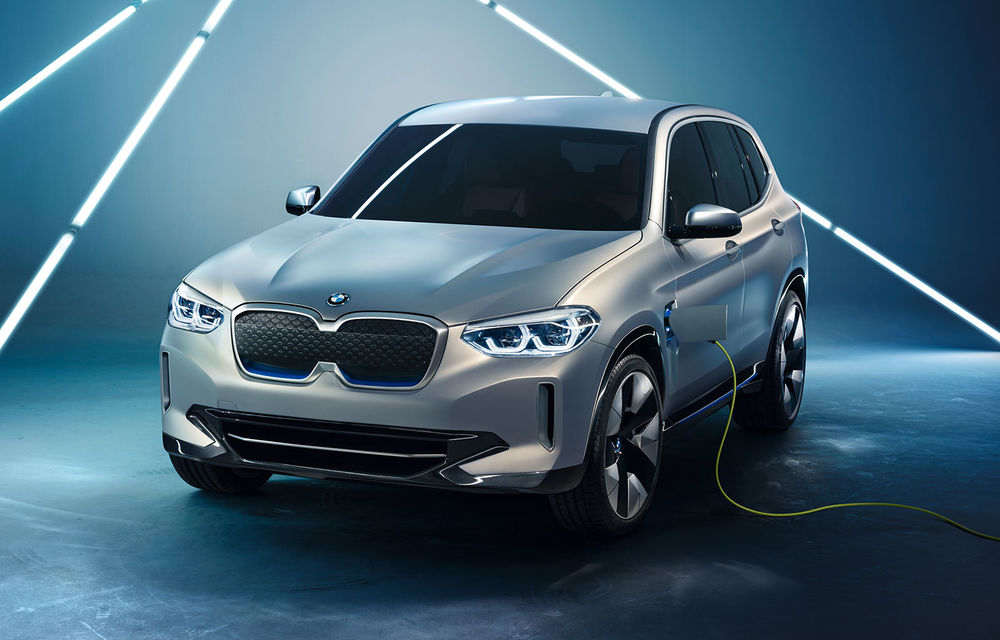 BMW iX3 Concept: 270 CP și autonomie de 400 de kilometri pentru SUV-ul electric care se va lansa în versiune de serie în 2020 - Poza 1