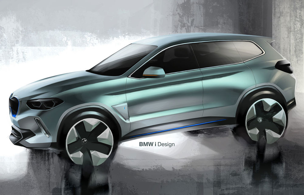 BMW iX3 Concept: 270 CP și autonomie de 400 de kilometri pentru SUV-ul electric care se va lansa în versiune de serie în 2020 - Poza 17