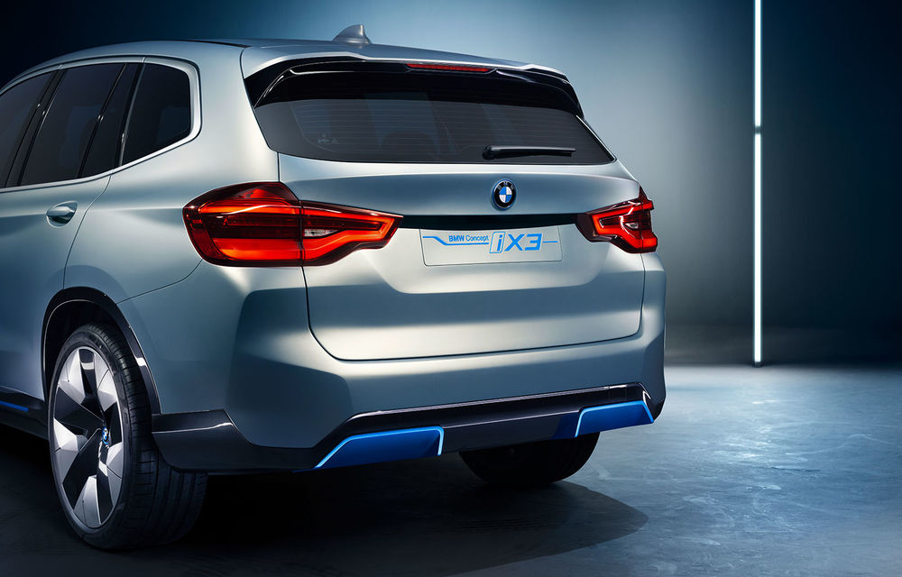 BMW iX3 Concept: 270 CP și autonomie de 400 de kilometri pentru SUV-ul electric care se va lansa în versiune de serie în 2020 - Poza 12