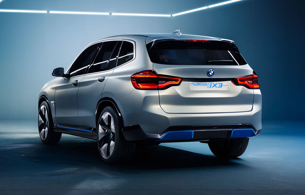 BMW iX3 Concept: 270 CP și autonomie de 400 de kilometri pentru SUV-ul electric care se va lansa în versiune de serie în 2020 - Poza 3