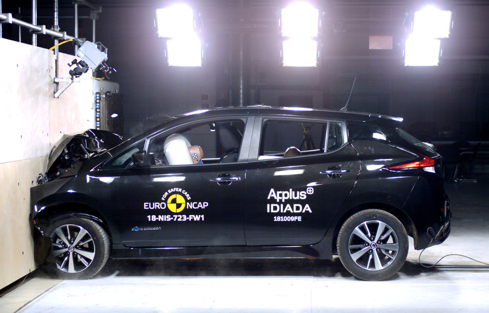 Noua generație Nissan Leaf, 5 stele la Euro NCAP: teste mai dure pentru protecția pietonilor și bicicliștilor - Poza 5