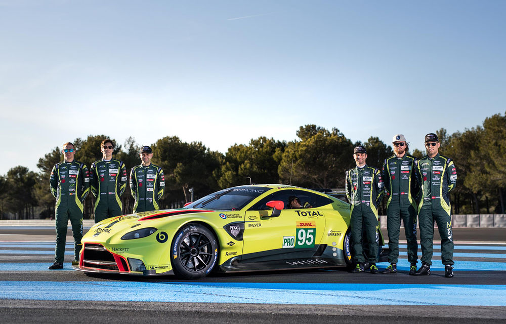 Aston Martin Vantage GTE debutează pe circuitul de la Spa-Francorchamps în acest weekend: versiunea de competiții are un motor V8 biturbo și elemente aerodinamice speciale - Poza 9