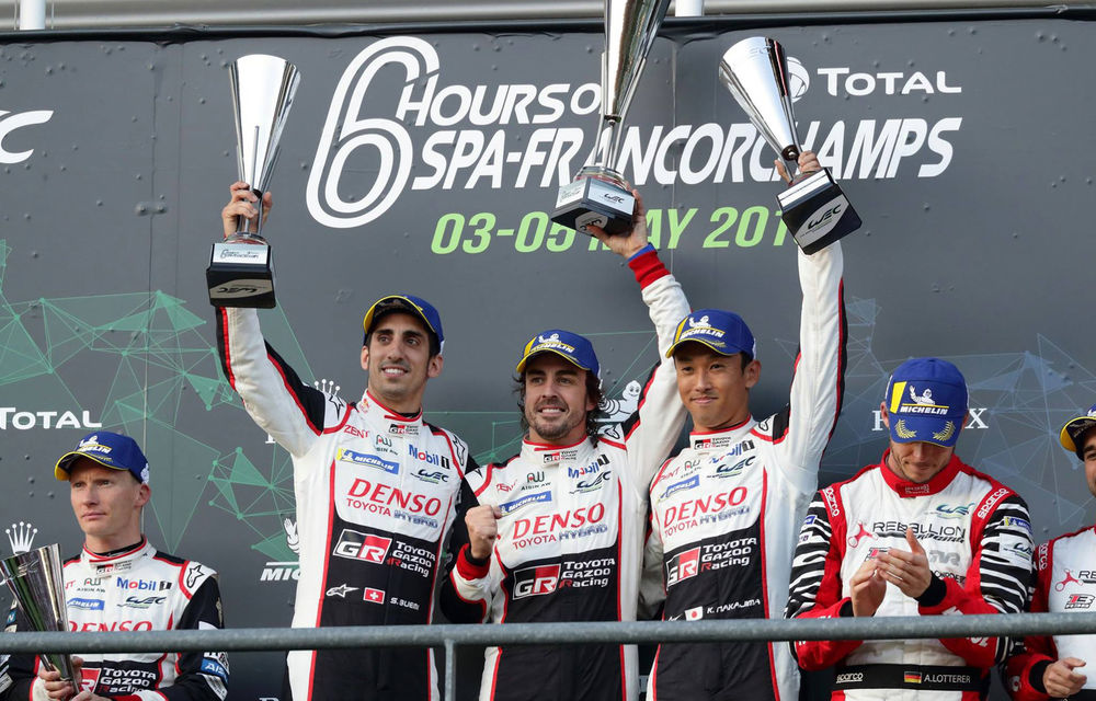 Alonso a câștigat la Spa-Francorchamps la debutul în Campionatul Mondial de Anduranță: &quot;Este fantastic să fiu pe podium&quot; - Poza 5