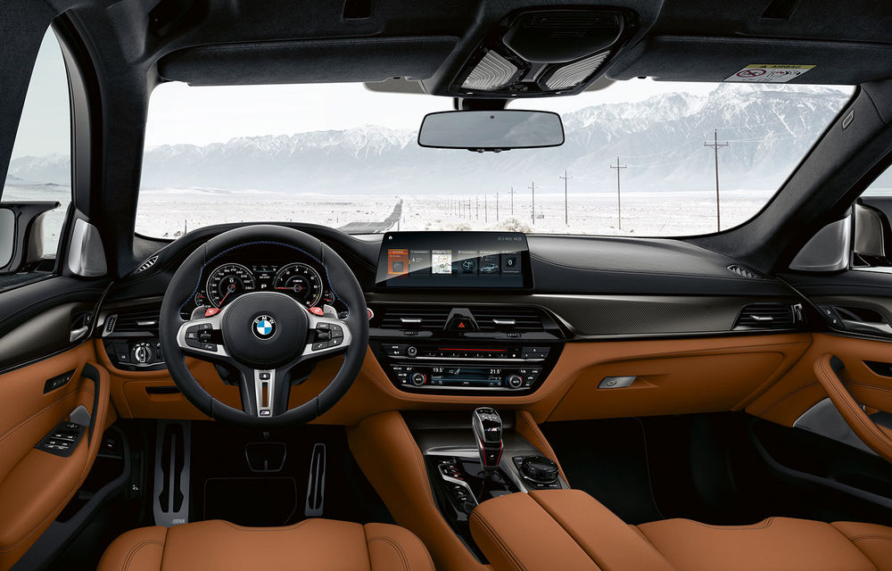 BMW a prezentat cel mai puternic model de serie din istoria mărcii: M5 Competition are 625 CP și accelerează de la 0 la 100 km/h în doar 3.3 secunde - Poza 31