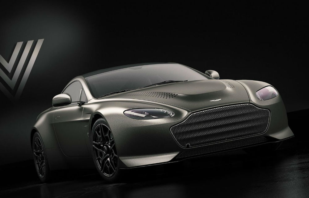 Aston Martin prezintă ediția limitată Vantage V600: 14 exemplare cu motor V12 de 6.0 litri, 600 de cai putere și cutie manuală - Poza 1