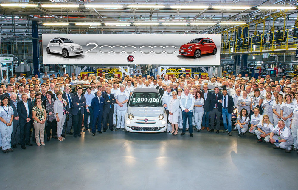 Petrecere în stil italian: Fiat a produs două milioane de exemplare 500 - Poza 1