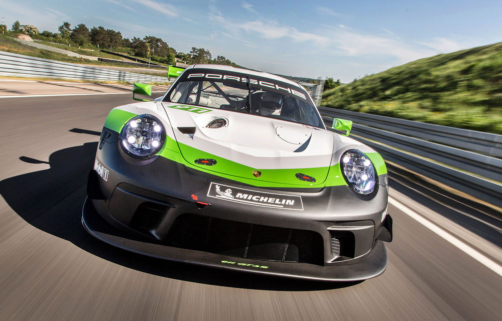 Porsche 911 GT3 R: versiunea de circuit are peste 550 CP și sistem de aer condiționat - Poza 3